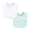 image:imageHudson Baby Unisex Baby Rayon from Bamboo Bib with Waterproof Lining 10pk Gray White One SizeMint Orange