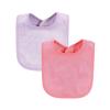 image:imageHudson Baby Unisex Baby Rayon from Bamboo Bib with Waterproof Lining 10pk Gray White One SizePink Yellow