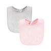 image:imageHudson Baby Unisex Baby Rayon from Bamboo Bib with Waterproof Lining 10pk Gray White One SizePink Yellow