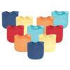 image:imageHudson Baby Unisex Baby Rayon from Bamboo Terry Bibs Black White One SizeBasic Bright
