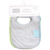 image:imageHudson Baby Unisex Baby Rayon from Bamboo Terry Bibs Black White One SizeGray Mint Lime