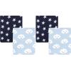 image:imageHudson Baby Unisex Baby Silky Plush and Coral Fleece Blanket Girl Farm Animals 30x36 inchesCloud