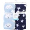 image:imageHudson Baby Unisex Baby Silky Plush and Coral Fleece Blanket Girl Farm Animals 30x36 inchesCloud
