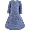 image:imageHudson Baby Unisex Baby Thermal Long Sleeve Sleeping Bag 2pkDusty Rose Floral