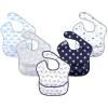 image:imageHudson Baby Unisex Baby Waterproof Polyester Bibs Veggies FeederPaper Airplane