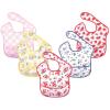 image:imageHudson Baby Unisex Baby Waterproof Polyester Bibs Veggies FeederStrawberries
