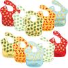 image:imageHudson Baby Unisex Baby Waterproof Polyester Bibs Veggies FeederTacos