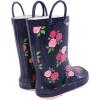 image:imageHudson Baby Unisex Baby and Toddler Rain BootsMidnight Pink Roses