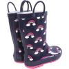 image:imageHudson Baby Unisex Baby and Toddler Rain BootsNavy Rainbow