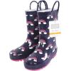 image:imageHudson Baby Unisex Baby and Toddler Rain BootsNavy Rainbow