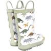 image:imageHudson Baby Unisex Baby and Toddler Rain BootsNeutral Sage Dinosaurs