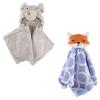 Gray Elephant/Blue Fox
