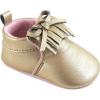 image:imageHudson Baby Moccasin Shoes Gold Moccasin 612 Months