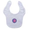 image:imageHudson Baby Personalized Initial Bib B Girl PinkViolet