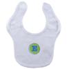 image:imageHudson Baby Personalized Initial Bib E Boy BlueGreen