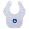 image:imageHudson Baby Personalized Initial Bib L Boy BlueYellow
