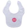 image:imageHudson Baby Personalized Initial Bib M Girl Pink