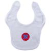 image:imageHudson Baby Personalized Initial Bib N Boy BlueRedBlueRed