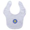 image:imageHudson Baby Personalized Initial Bib R Boy BlueYellow