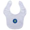 image:imageHudson Baby Personalized Initial Bib S Boy BlueGreen