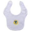 image:imageHudson Baby Personalized Initial Bib T Boy BlueYellow