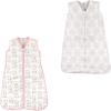 image:imageHudson Baby Safe Sleep Wearable Sleeping Bag Muslin amp Jersey Cotton 2 Pack Dream CatcherModern Floral 612 Months