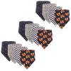 image:imageHudson Baby Unisex Baby Cotton Bandana Bibs Boho Flower One SizeFox 12pack