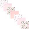 image:imageHudson Baby Unisex Baby Cotton Polyester Flannel Receiving Blankets BundlePink Peony