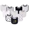 image:imageHudson Baby Unisex Baby Cotton and Polyester Bibs Moon And Back One SizeMoon and Back