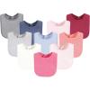 image:imageHudson Baby Unisex Baby Drooler Bib With Waterproof LiningPink Blue