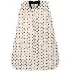 image:imageHudson Baby Unisex Baby Fleece Sleeping Bag Sack BlanketBlack Cream Dot