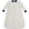 image:imageHudson Baby Unisex Baby LongSleeve Fleece Sleeping BagBlack Cream Dot