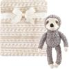 image:imageHudson Baby Unisex Baby Plush Blanket with Toy Blue Whale One SizeSloth