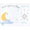 image:imageHudson Baby Unisex Baby Plush Holiday and Milestone Blanket Girl Adventure Awaits One SizeWish Upon a Star