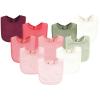 image:imageHudson Baby Unisex Baby Rayon from Bamboo Bib with Waterproof Lining 10pk Gray White One SizePink Sage