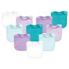 image:imageHudson Baby Unisex Baby Rayon from Bamboo Terry Bibs Purple Mint One SizePurple Mint