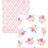 image:imageHudson Baby Unisex Baby Silky Plush and Coral Fleece Blanket Girl Farm Animals 30x36 inchesBlossoms