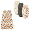 image:imageHudson Baby Wearable Sleeping Bag amp Swaddle Wrap 3Pack Jersey CottonForest