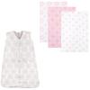 image:imageMuslin Swaddle Blanket 3Pack amp Wearable Cotton Jersey Sleeping BagDamaskModern Floral
