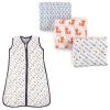 image:imageMuslin Swaddle Blanket 3Pack amp Wearable Muslin Sleeping BagFoxesArrows