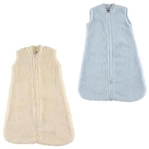 image:imageGrow with Me Wearable Sherpa Sleeping Bag 2PackPowder BlueCream