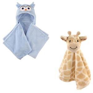 image:imageHooded Blanket amp Security BlanketBlue OwlGiraffe