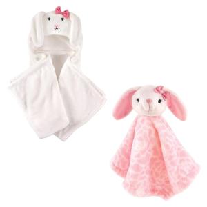 image:imageHooded Blanket amp Security BlanketBunnyPink Bunny