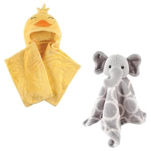 image:imageHooded Blanket amp Security BlanketDuckGray Elephant