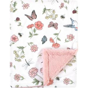 image:imageHudson Baby Infant Boy Plush Blanket with Furry Binding and Back Sports Fan One SizeHummingbird Garden