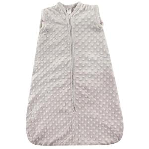 image:imageHudson Baby Infant Girl Plush Sleeping Bag Sack Blanket 2pk Basic Pink Floral 612 MonthsLight Gray Dot Mink