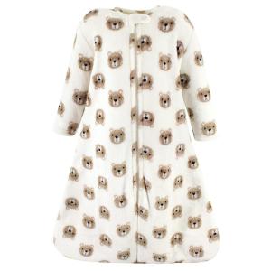 image:imageHudson Baby Infant Girl Plush Sleeping Bag Sack Blanket 2pk Basic Pink Floral 612 MonthsLongsleeve Bear