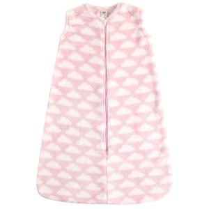 image:imageHudson Baby Infant Girl Plush Sleeping Bag Sack Blanket 2pk Basic Pink Floral 612 MonthsPink Clouds Plush