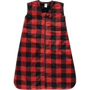 image:imageHudson Baby Infant Girls Long Sleeve Plush Faux Fur Sleeping Bag Wearable BlanketBuffalo Plaid