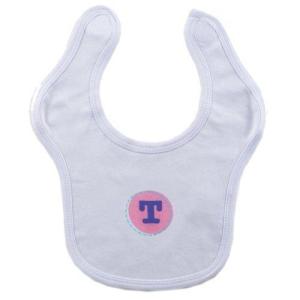 image:imageHudson Baby Personalized Initial Bib T Girl PinkBlue